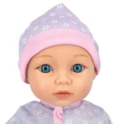 Cuddle Kids: Baby's First Check Up - 15" Doll - Pink & Purple