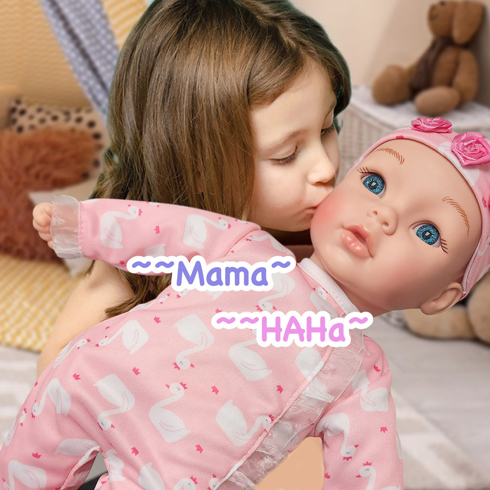 Kissing baby doll online