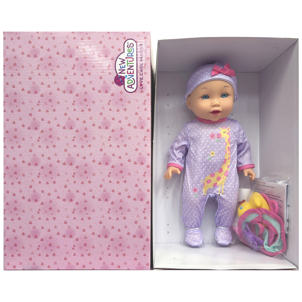 Little Darlings 12 inch Talking Playtime Doll Purple and Pink with G Toys R Us