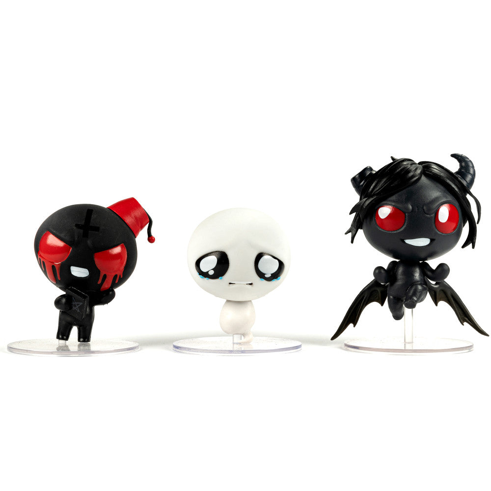 Maestro Media: The Binding of Isaac Collectible Figures Set - 2.5" Azazel, The Lost, Dark Judas