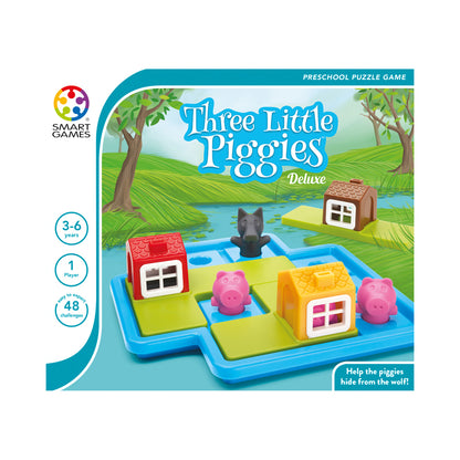 SmartGames Three Little Piggies Deluxe Cognitive Skill-Building Puzzle