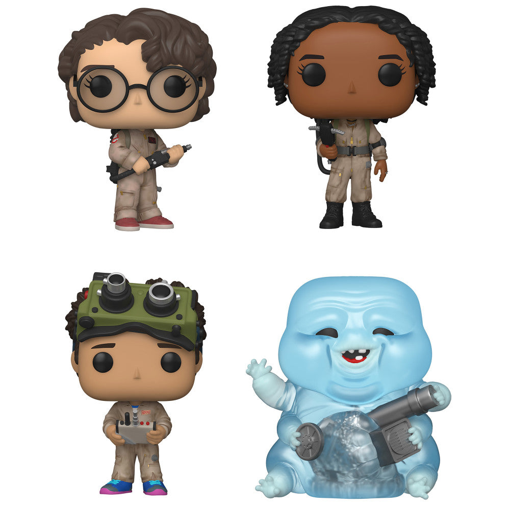 Funko POP! Ghostbusters 2020 3.75 inch Vinyl Collectors Set - Phoebe, Lucky, Podcast, Muncher