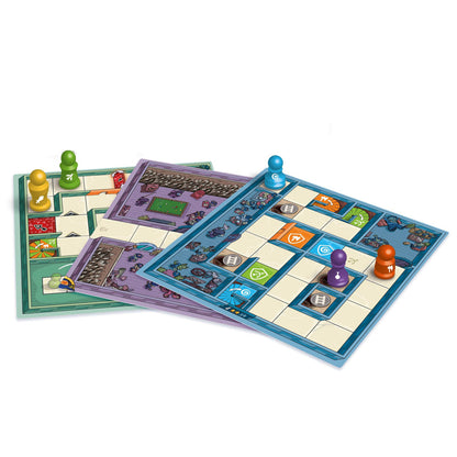 Sit Down Games: Magic Maze Tower - Cooperative Puzzle Board Gam, Ages 9+, 1-4 Players