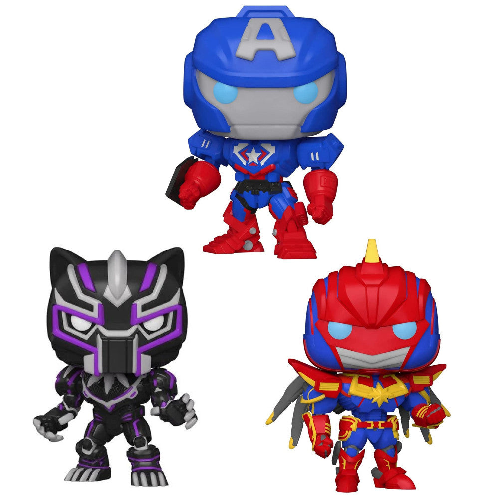 Funko POP! Marvel Mech 3.75 inch Vinyl Collectors Set - Iconic Heroes