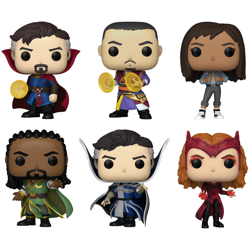 Funko Pop! Marvel Doctor Strange Multiverse of Madness Vinyl Collectors Set