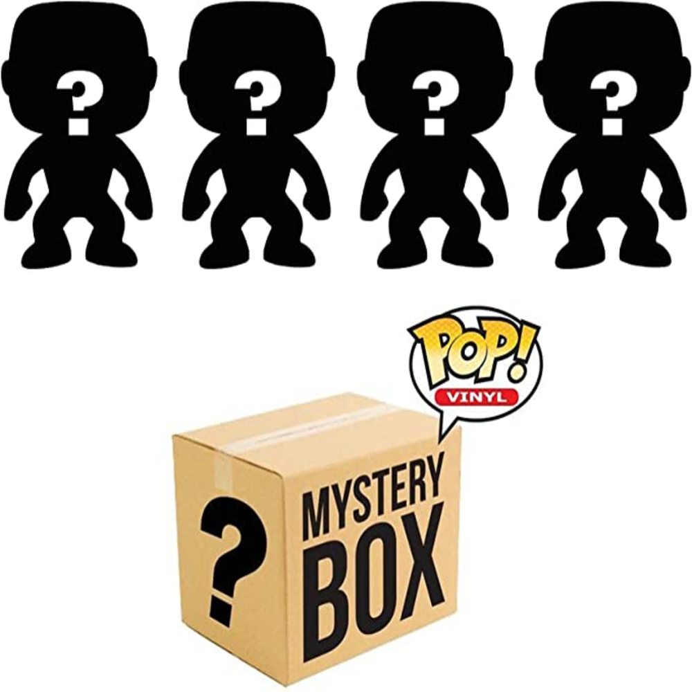 Funko Pop! Collector's Mystery Blind Pack - 4 Unique Figures (Styles May Vary)