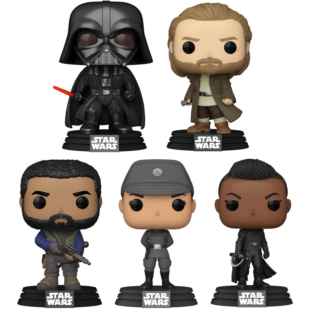 Funko POP! Star Wars Obi-Wan Kenobi 3.75 inch Vinyl Collectors Set