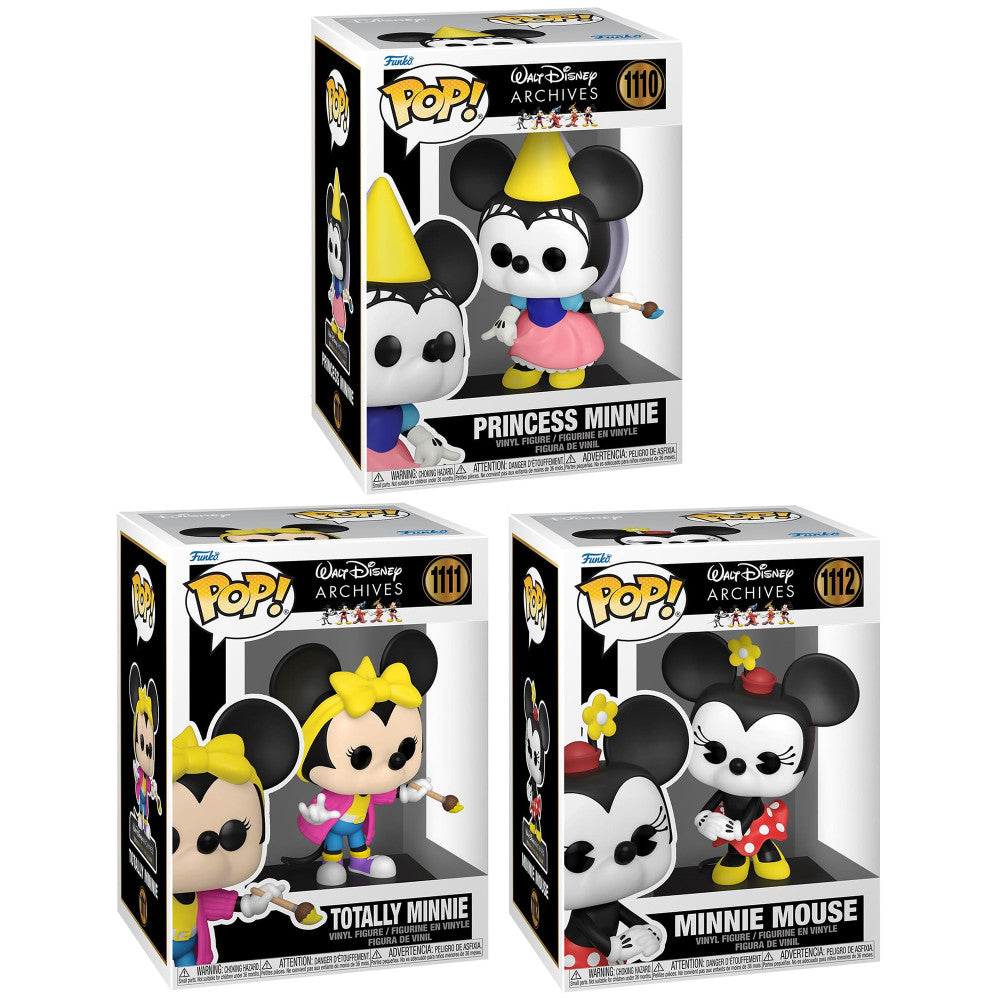 Funko Pop! Disney Minnie Mouse 4.25-inch Vinyl Collectors Set