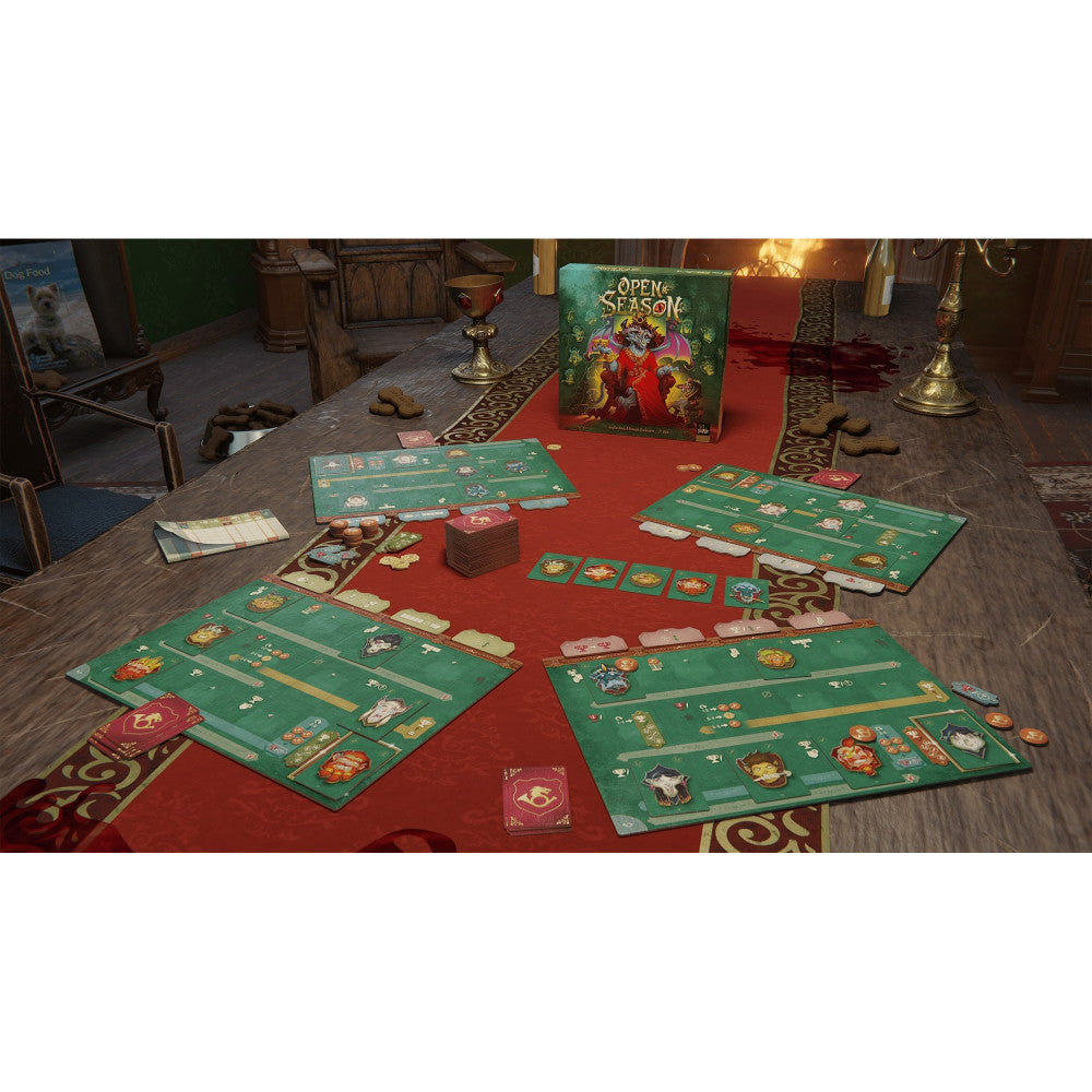 Sit Down Games: Open Season - Strategy Board Game, Ages 10+, 2-4 Players