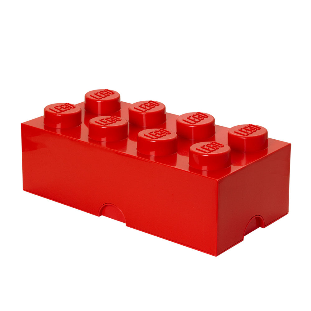 LEGO Storage Brick 8 - Bright Red Large Capacity Organizer