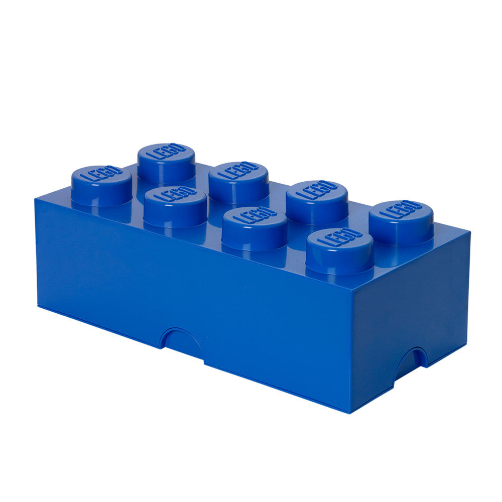 LEGO Storage Brick 8 - Bright Blue Stackable Organizer