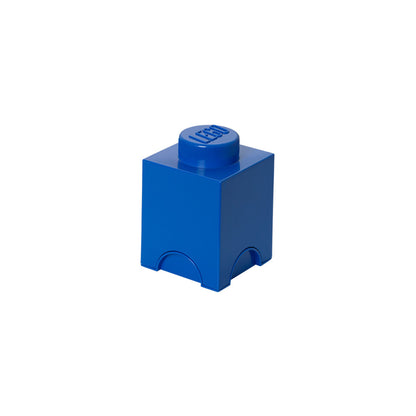 LEGO Bright Blue Storage Brick 1 - Stackable Organizer