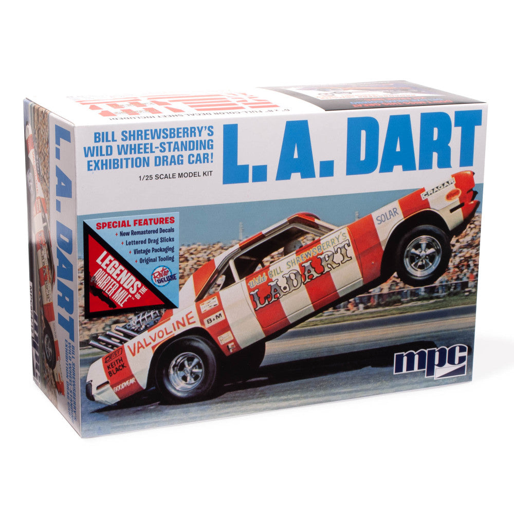 MPC Legends of the Quarter Mile L.A. Dart Wheelstander 1:25 Scale Model Kit