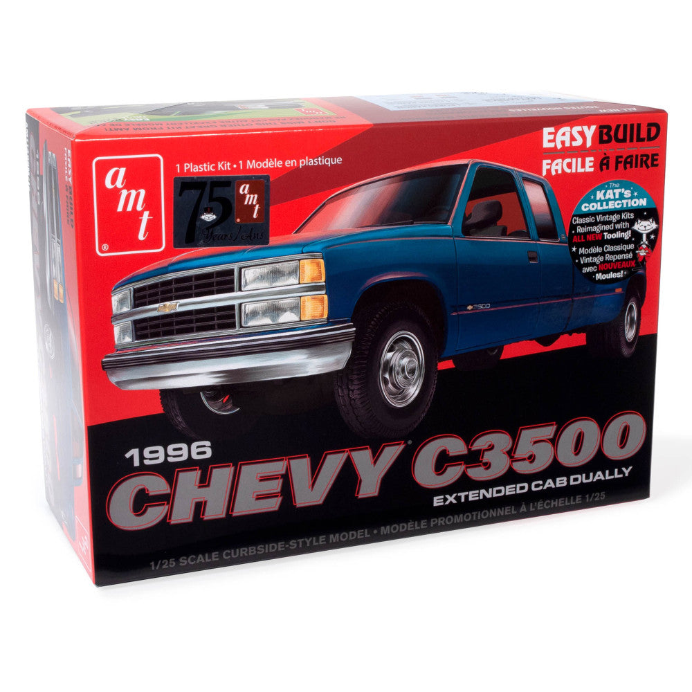 AMT 1996 Chevrolet C-3500 Dually Pickup 1:25 Scale Model Kit