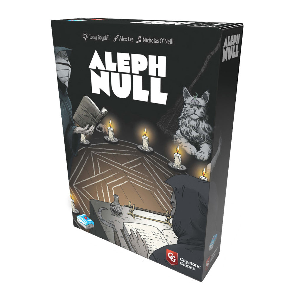 Capstone Games Aleph Null - Solo Strategy Card Game Inspired by Black Easter