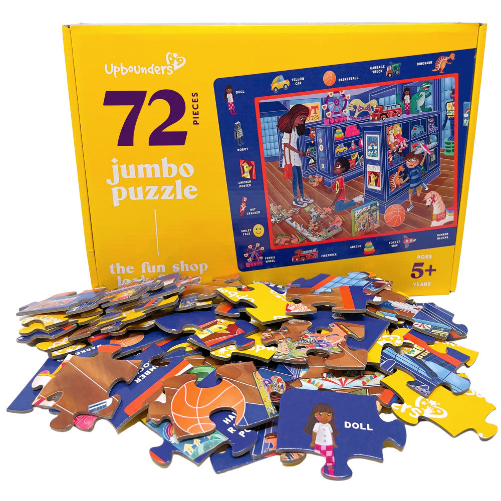 Upbounders The Fun Shop Look & See Jigsaw Puzzle - 72 pc