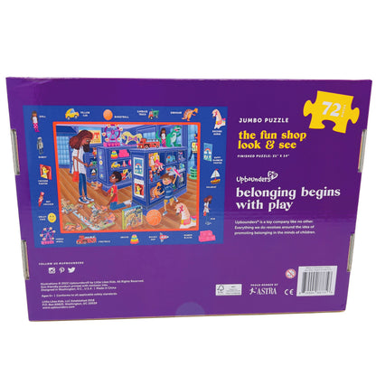 Upbounders The Fun Shop Look & See Jigsaw Puzzle - 72 pc