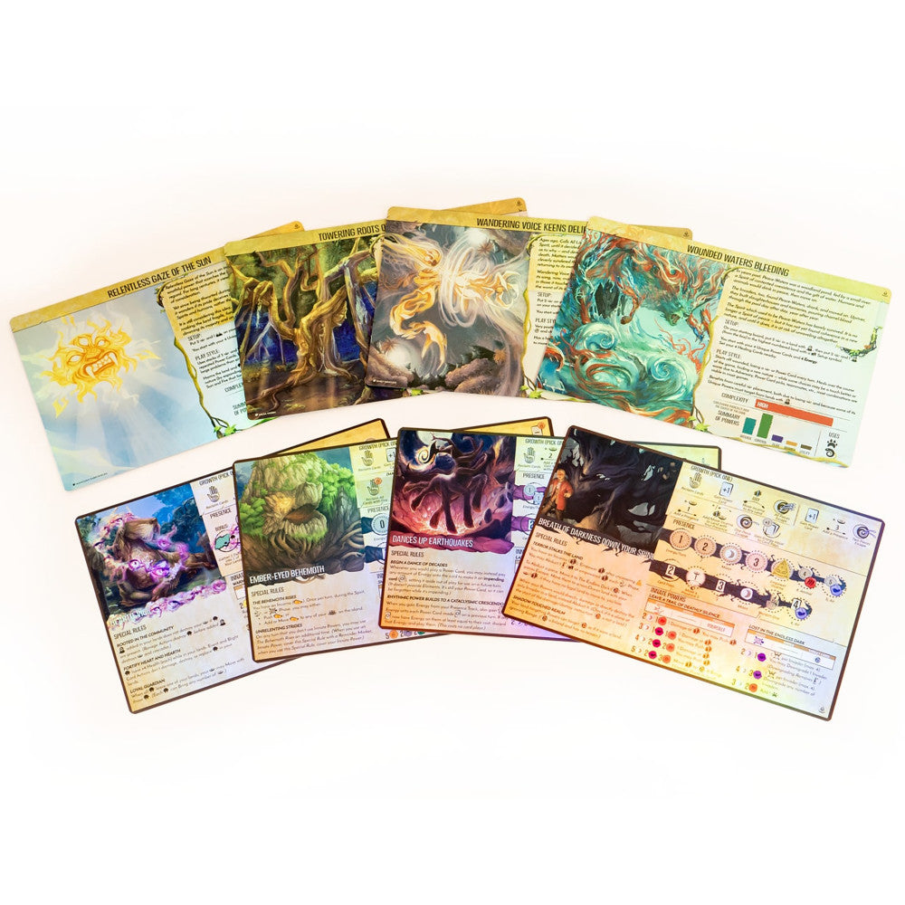 Spirit Island: Nature Incarnate - 8 Premium Foil Spirit Panels