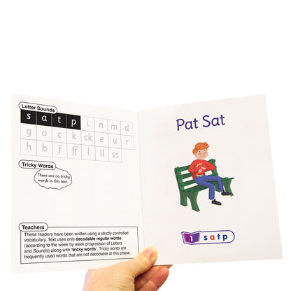 Junior Learning - Letters & Sounds Phase 2 Set 2 - Fiction Educational Set