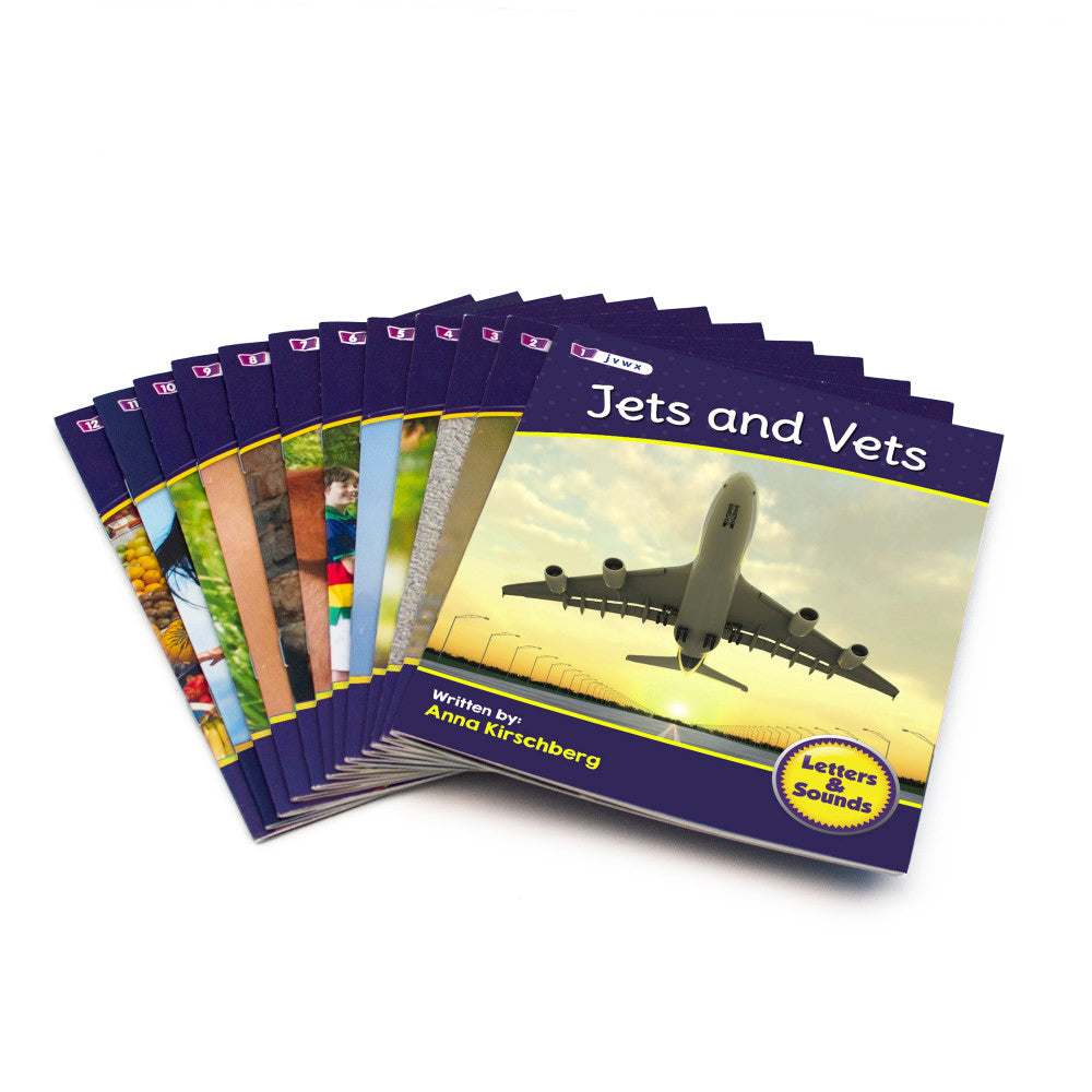 Junior Learning - Letters & Sounds Phase 3 Set 2 - Non-Fiction Educational Learning Set