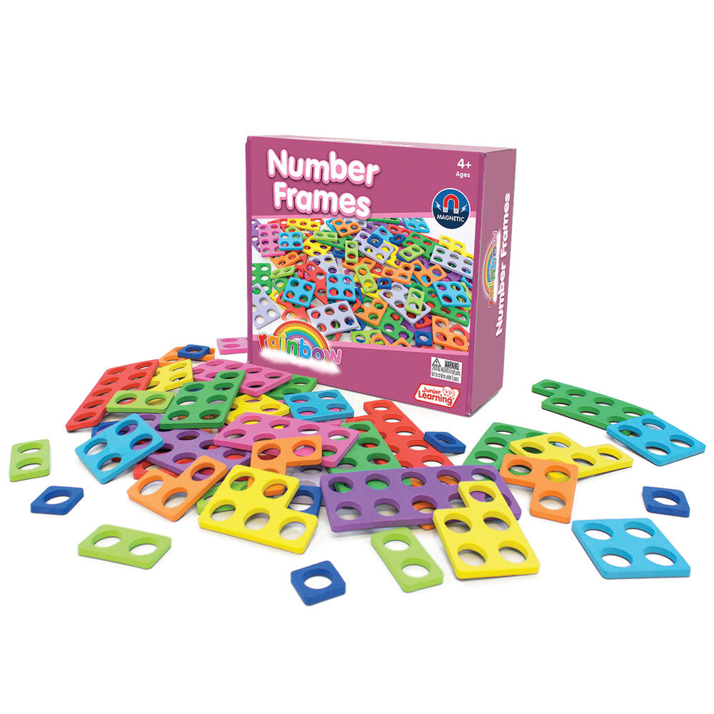 Junior Learning Food Fractions Puzzle Set - Educational Math Game