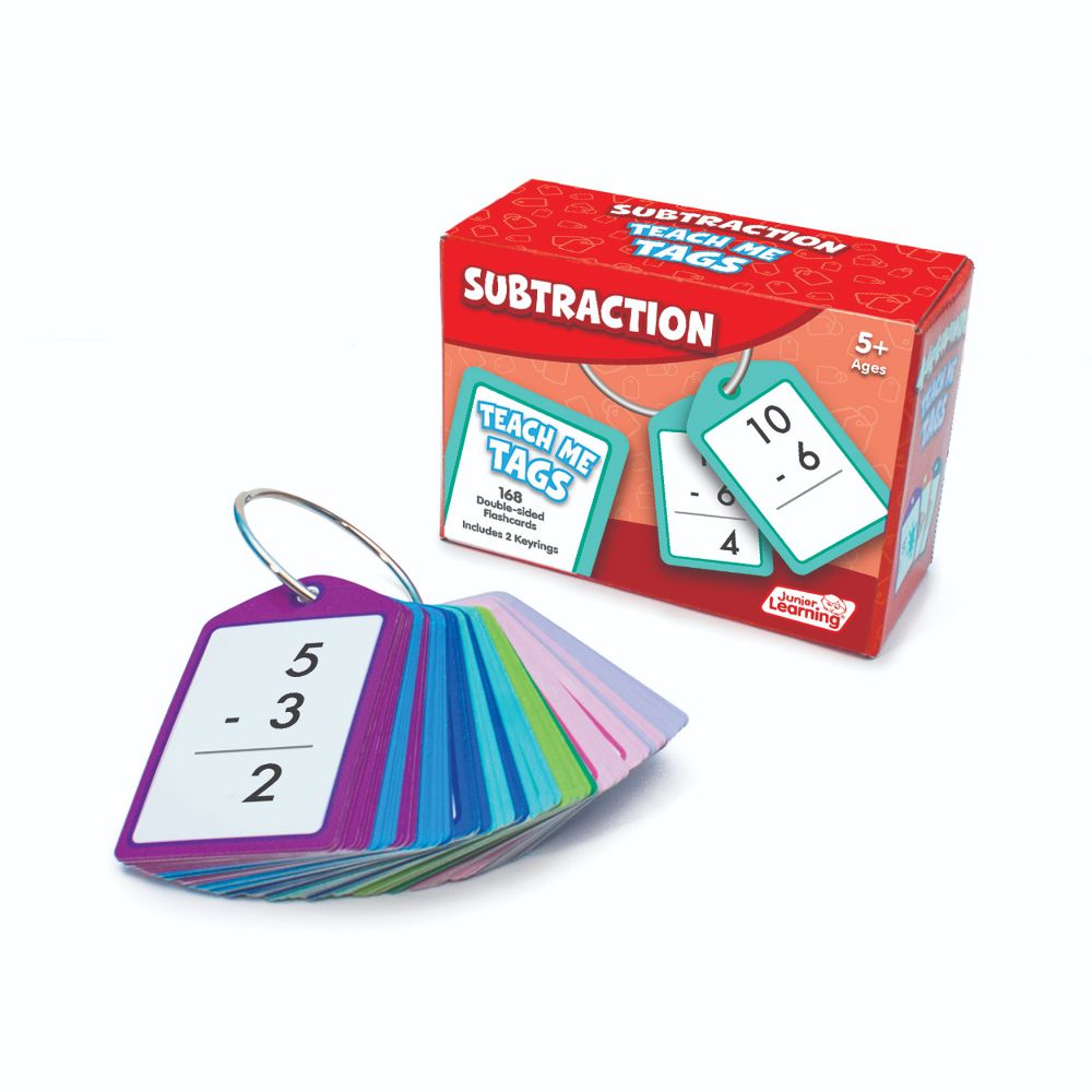 Junior Learning Subtraction Teach Me Tags - Educational Math Game