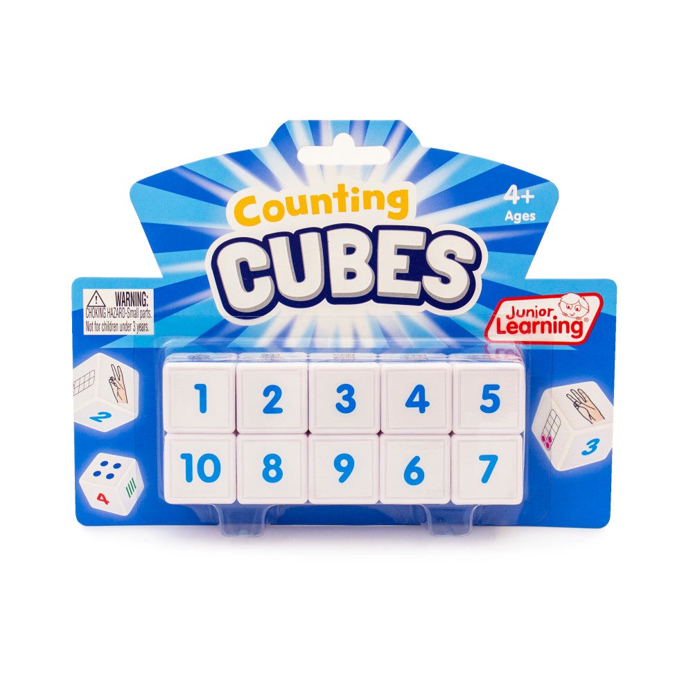 Junior Learning Counting Cubes - Educational Math Set for Kids