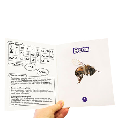 Junior Learning Science Decodables - Phase 3 Non-Fiction Set - Wildlife Science