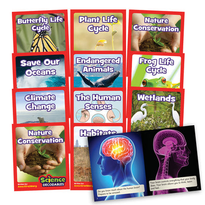 Junior Learning Science Decodables - Phase 6 Non-Fiction Readers - Grade 2