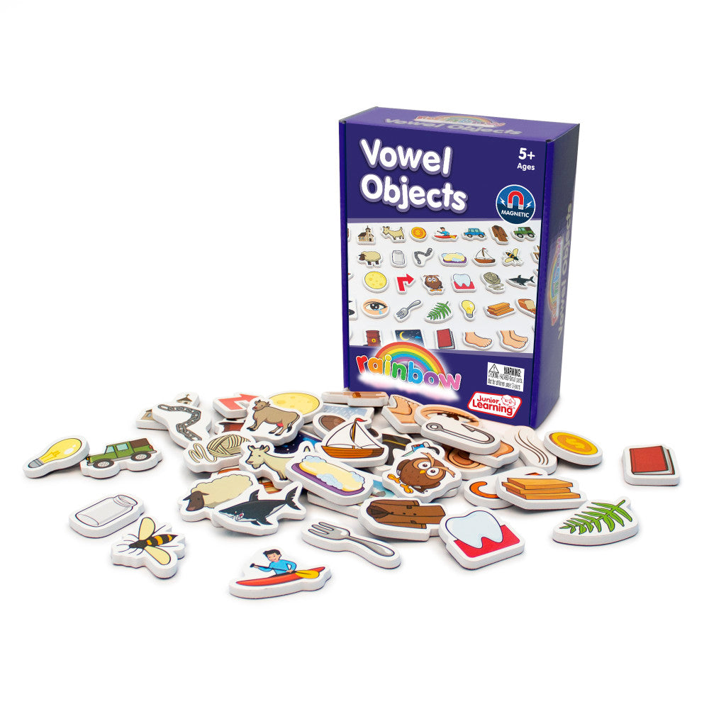 Junior Learning Vowel Objects Set - Magnetic Foam Educational Toy