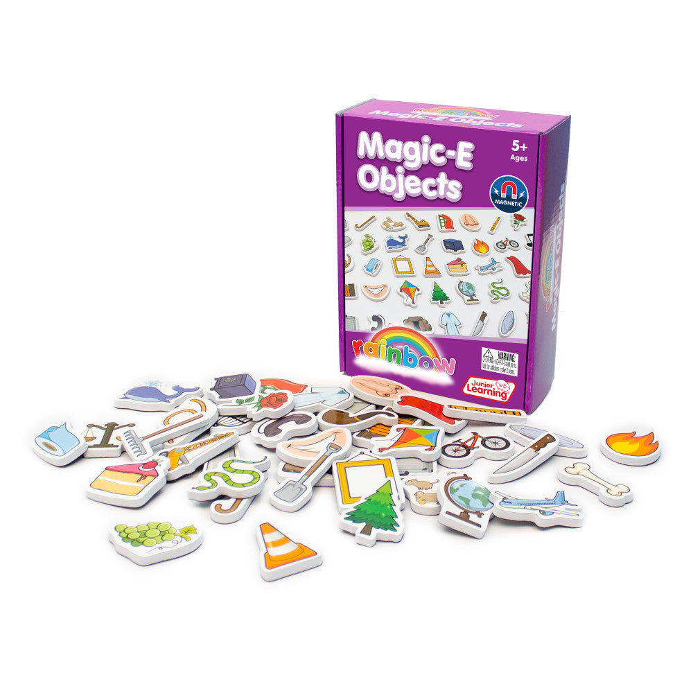 Junior Learning Magic-E Objects Educational Set - Interactive Phonics Learning