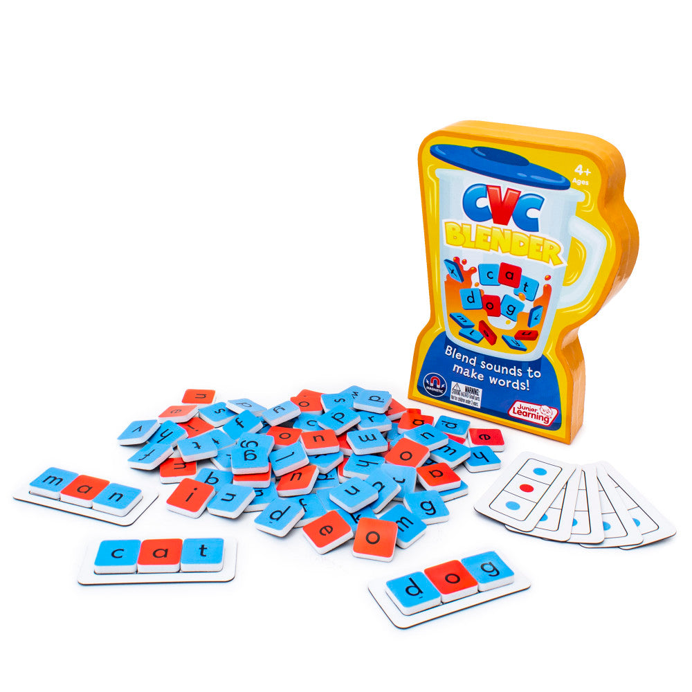 Junior Learning CVC Blender Set - Educational Phonics Game