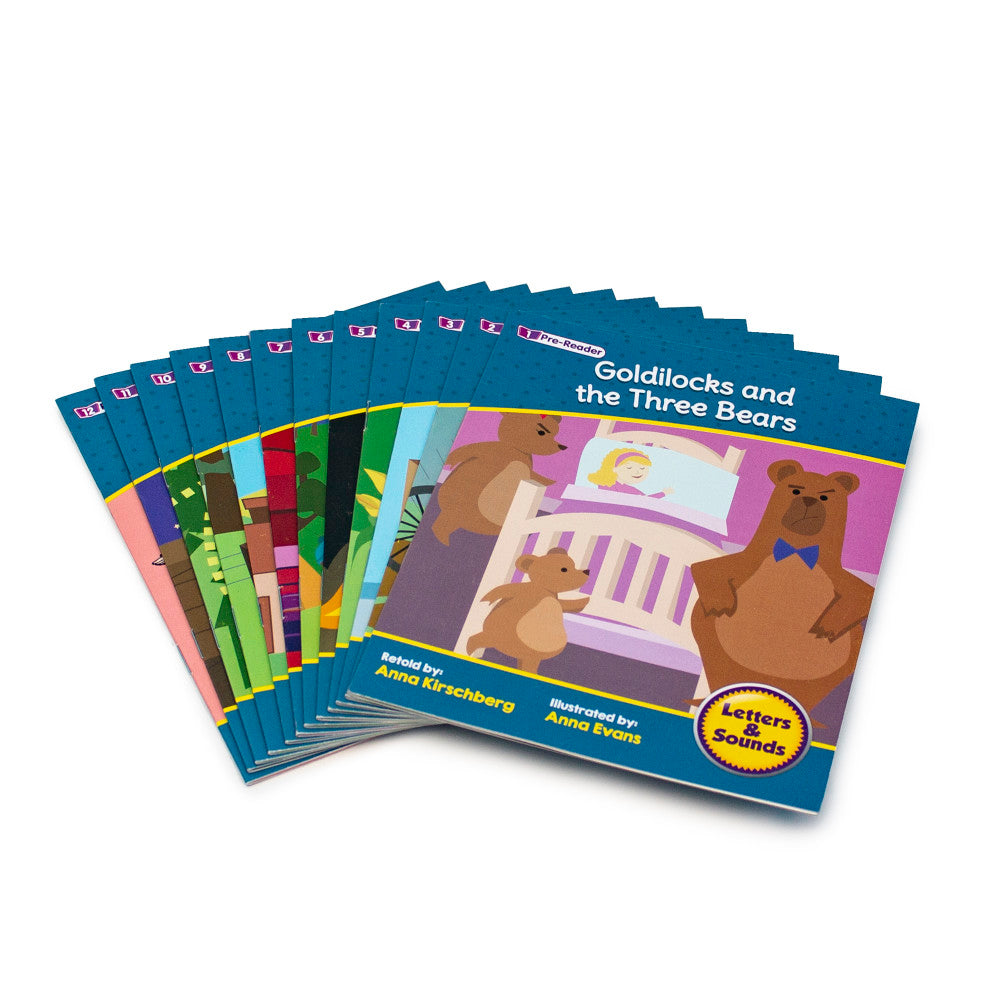 Junior Learning Letters & Sounds Phase 1 Set 2 - Fictional Reading Set