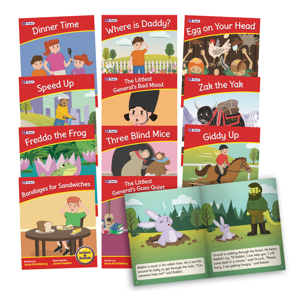 Junior Learning Phase 6 Set 2 - Fiction Readers Educational Set