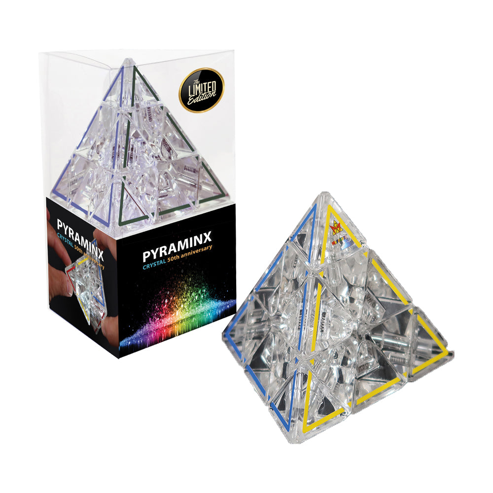 Meffert's 50th Anniversary Pyraminx Crystal Limited Edition Puzzle