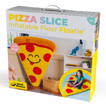 Good Banana Pizza-Shaped Plush Floor Floatie - Colorful & Comfy