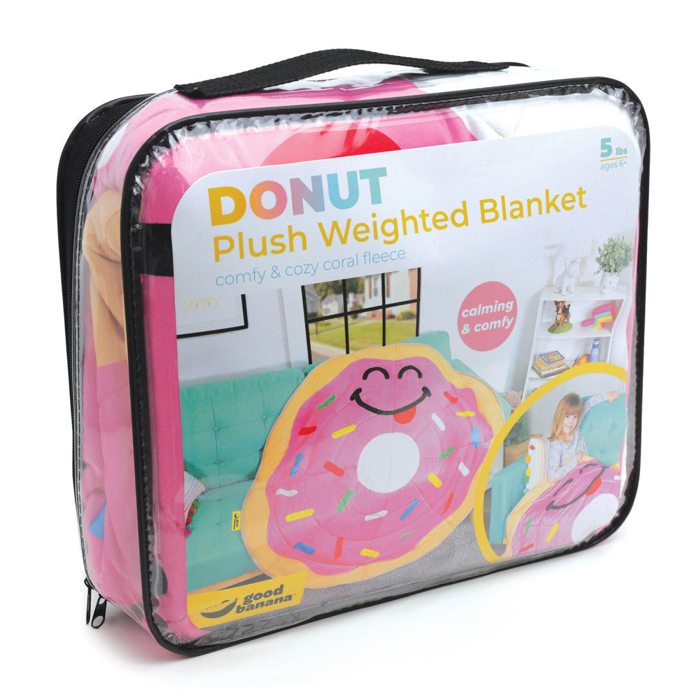 Good Banana Kids Donut-Themed Weighted Blanket ‚Äì Cozy & Fun