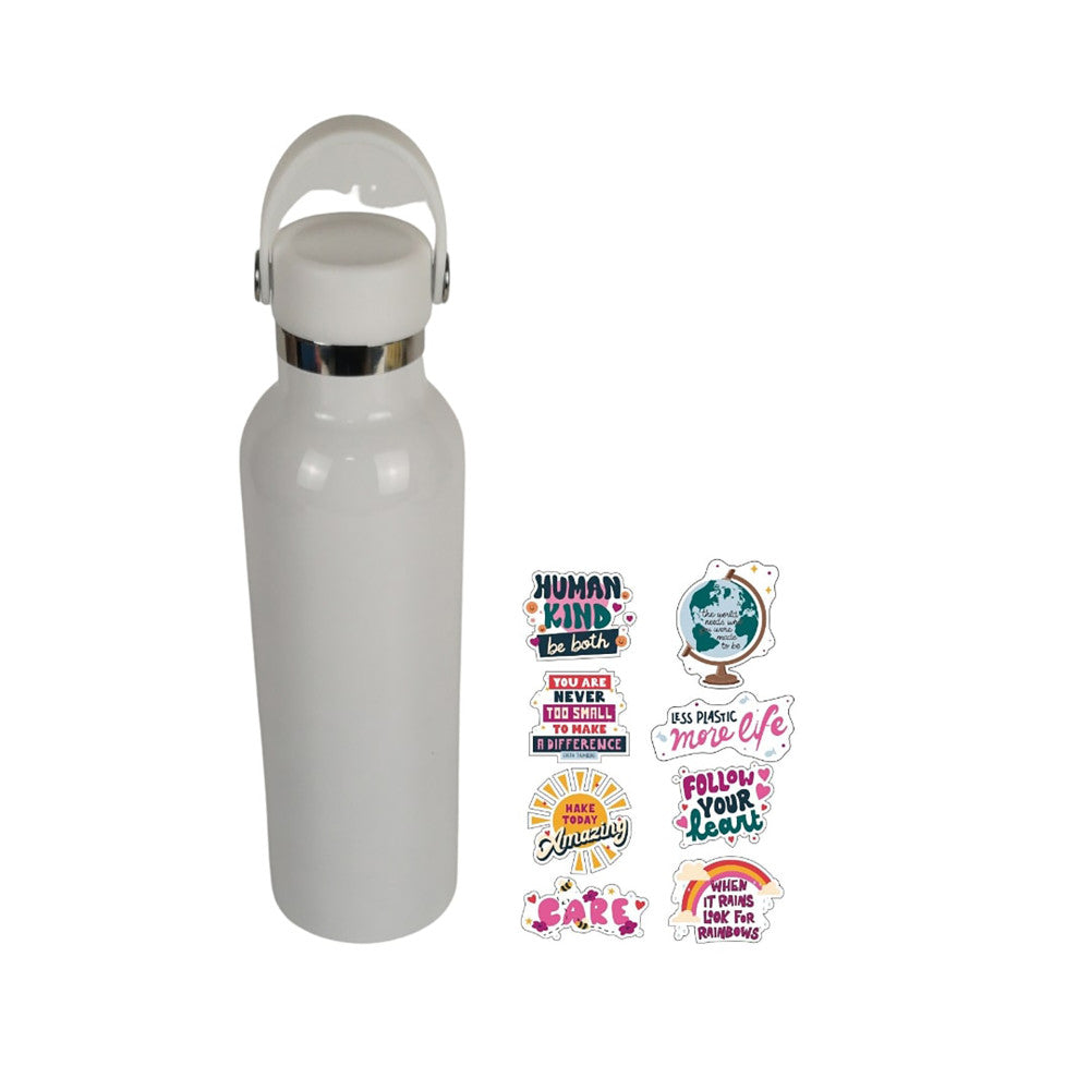 Greta-Inspired DIY Water Bottle Decoration Kit - Sustainable Craft Set