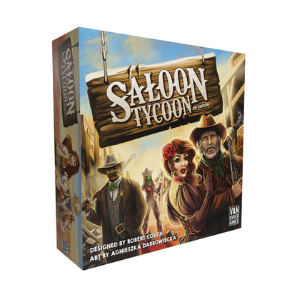 Saloon Tycoon 2nd Edition Strategy Board Game