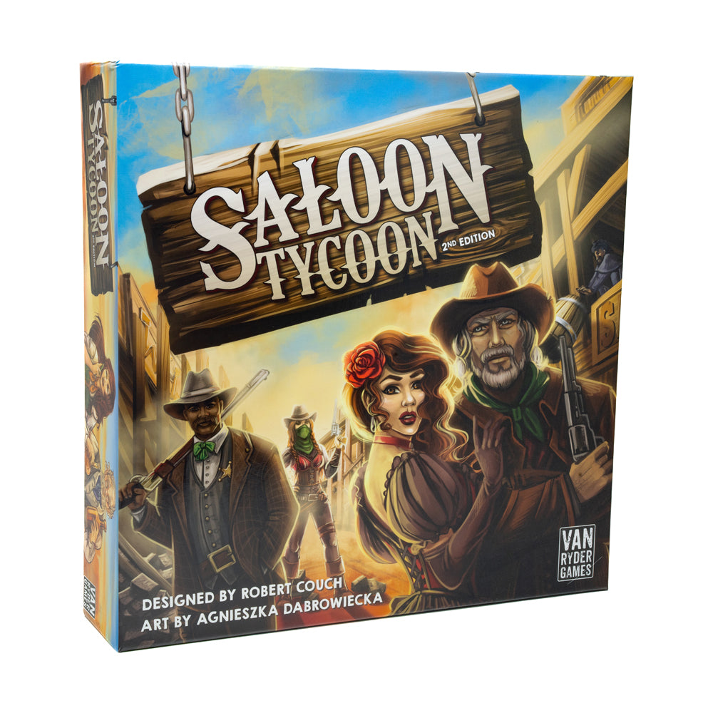 Saloon Tycoon 2nd Edition Strategy Board Game