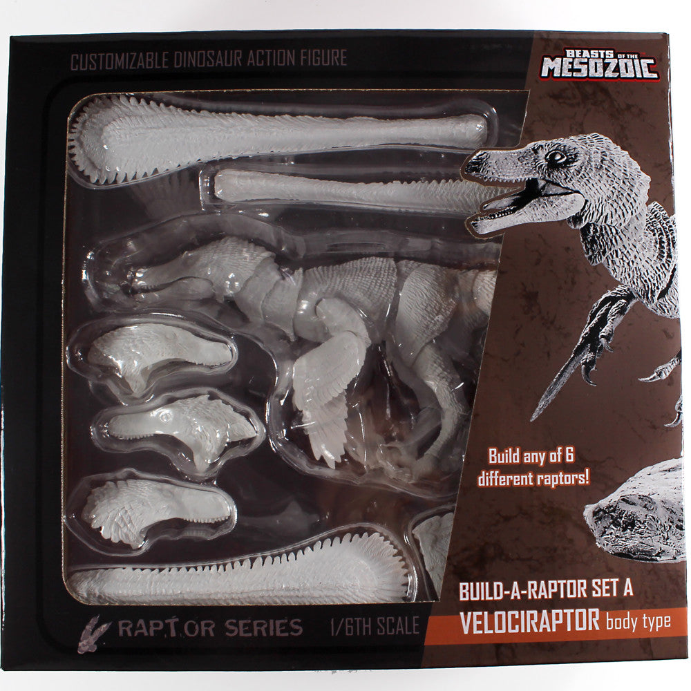 Beasts of the Mesozoic: Build-A-Raptor Set A: Velociraptor - 1/6th Scale Dinosaur Action Figure