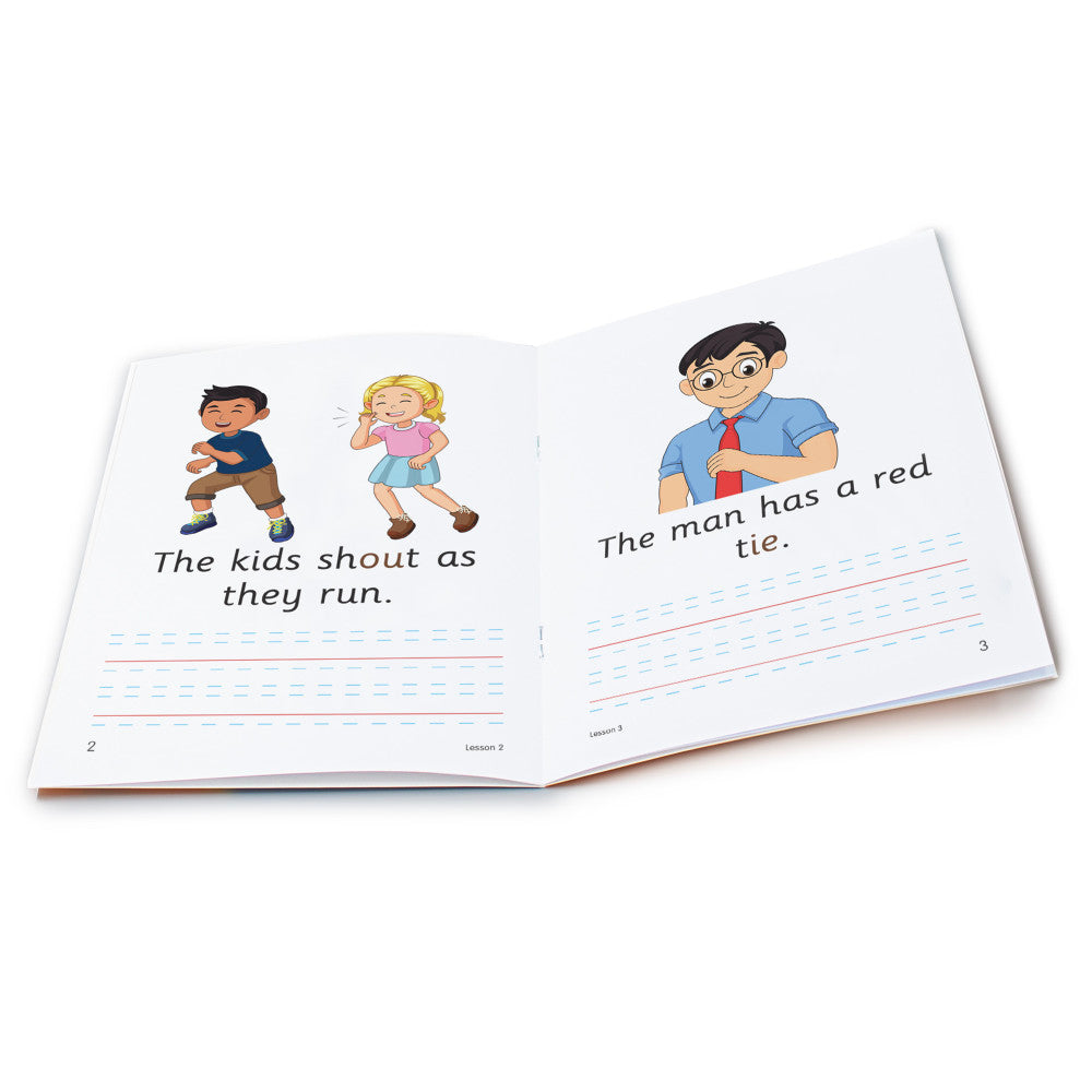 Junior Learning Read & Write Decodables Set B - Phonics and Handwriting Skills