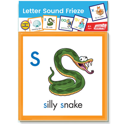 Junior Learning Letter Sound Frieze - Phonics Wall Display for Early Education