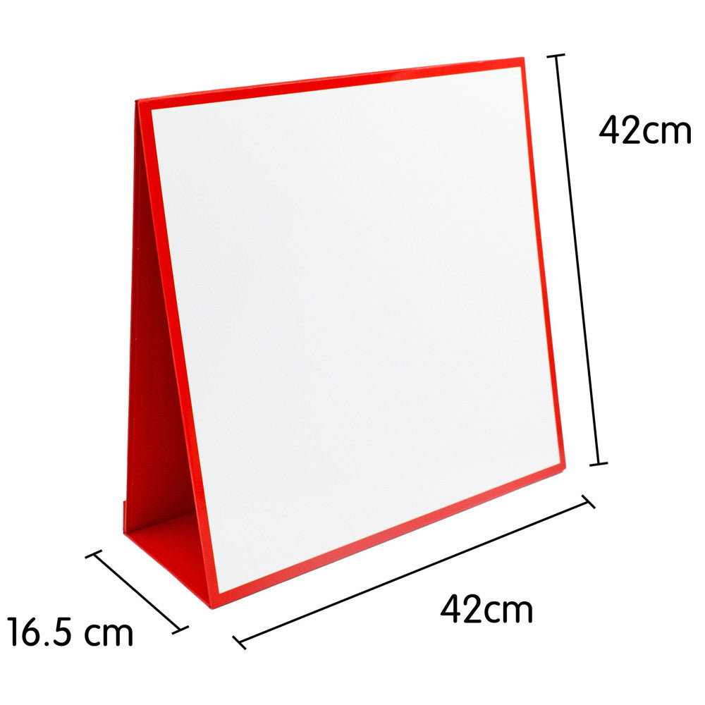 Junior Learning Tabletop Desk Pocket Board Chart, Double Sided