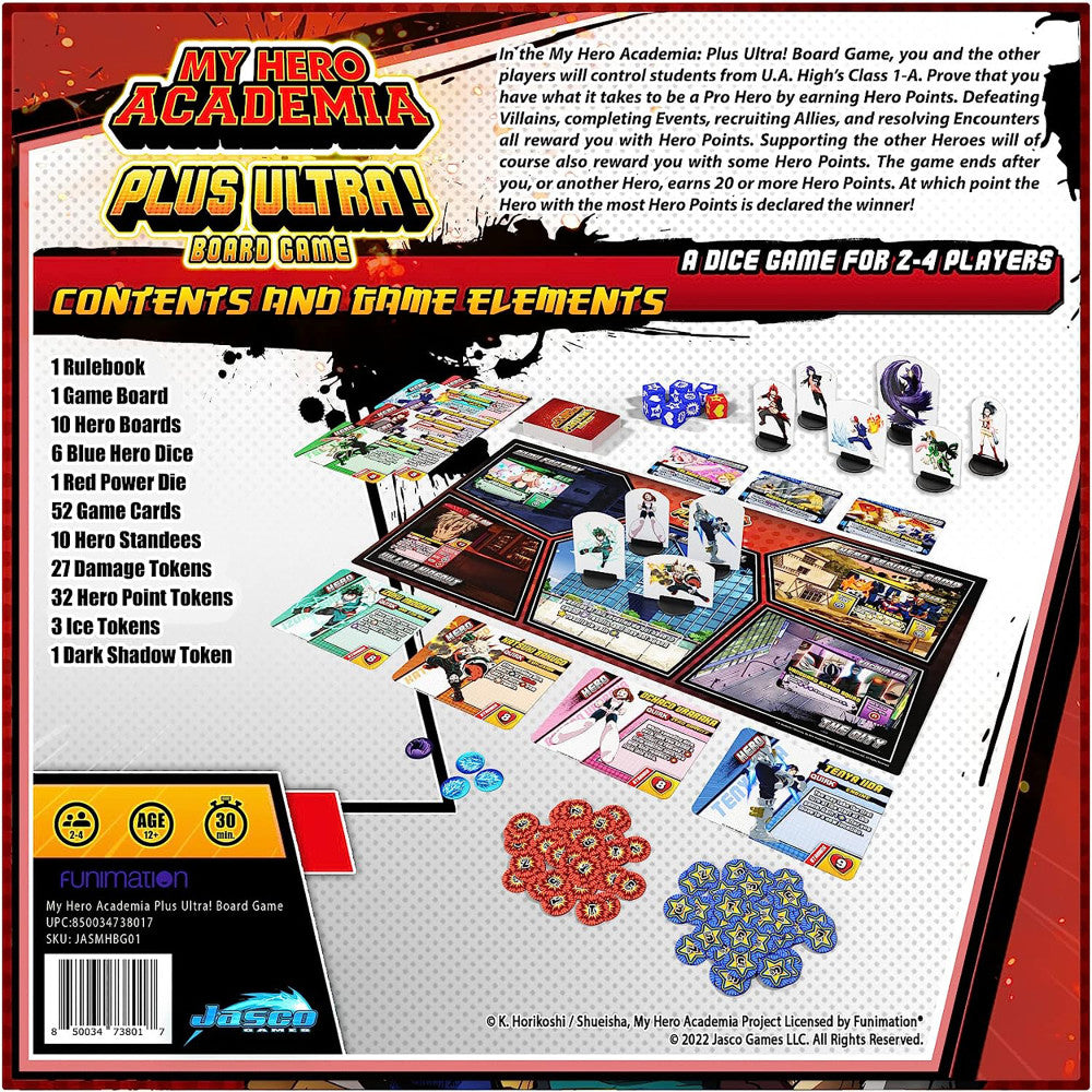 My Hero Academia: Plus Ultra! Strategy Board Game