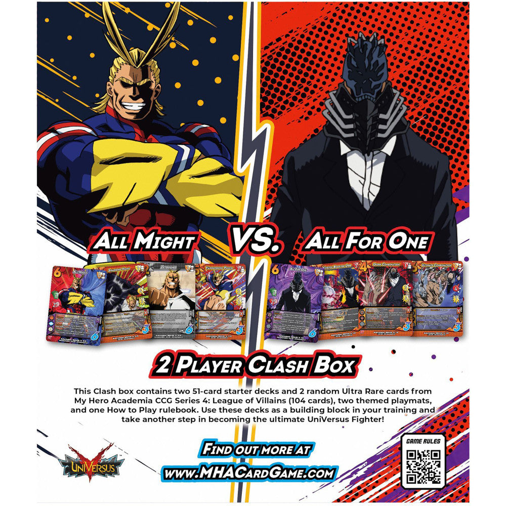 My Hero Academia CCG Series 4: All Might Vs All For One Duel Set