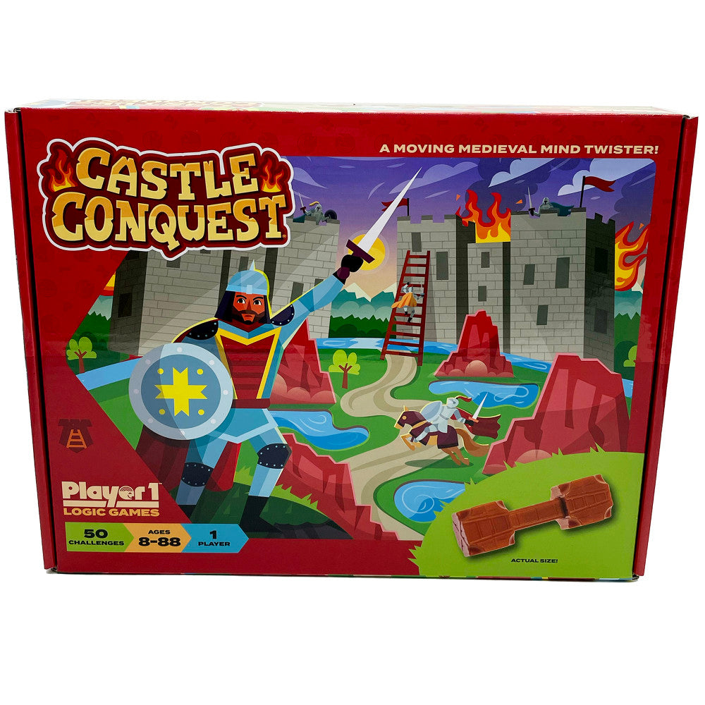 Castle Conquest Logic Puzzle Game - Single Player Challenge – Toys