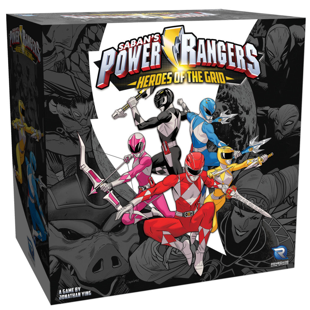 Power Rangers: Heroes of the Grid Cooperative Board Game by Renegade Game Studios