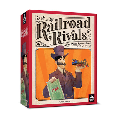 Railroad Rivals Tycoon Board Game by Forbidden Games