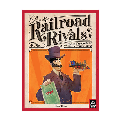 Railroad Rivals Tycoon Board Game by Forbidden Games